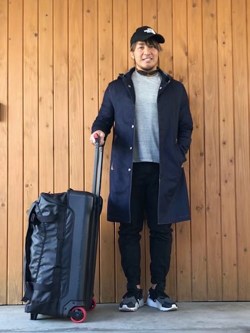 棚橋弘至 The North Faceのキャップを使ったコーディネート Wear 棚橋弘至 The North Faceのキャップを使ったコーディネート Wear