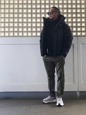 「SUNNY SPORTS」｜棚橋弘至さん（メンズ・181cm）の冬コーディネート