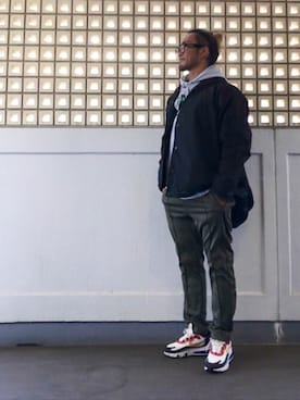 「SUNNY SPORTS」｜棚橋弘至さん（メンズ・181cm）の冬コーディネート
