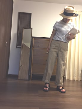 「ドラフトアダムエロペ」｜nanさん（レディース・155cm）の夏コーディネート