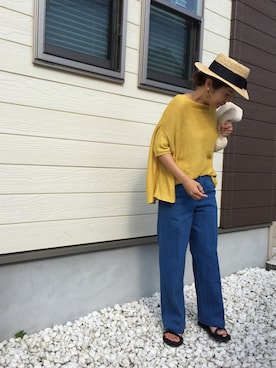 nanさん（レディース・155cm）の夏コーディネート