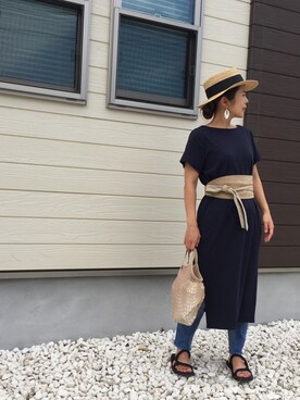 nanさん(レディース・155cm)の夏コーディネート