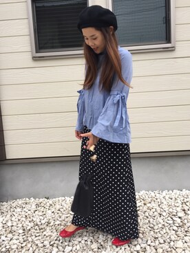 nanさん（レディース・155cm）の秋コーディネート