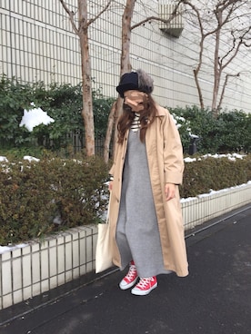 nanさん（レディース・155cm）の冬コーディネート