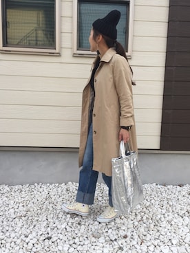 nanさん（レディース・155cm）の春コーディネート