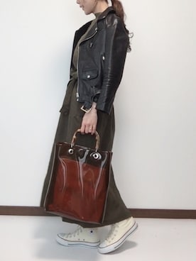 nanさん（レディース・155cm）の春コーディネート