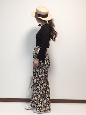 nanさん（レディース・155cm）の春コーディネート