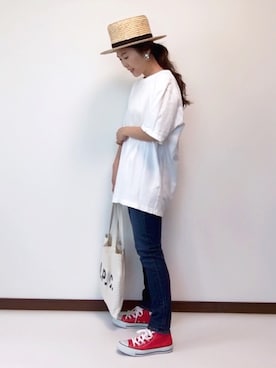 nanさん（レディース・155cm）の春コーディネート