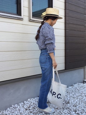 nanさん（レディース・155cm）の春コーディネート