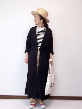 nanさん(レディース・155cm)の春コーディネート