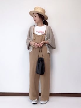 nanさん（レディース・155cm）の春コーディネート