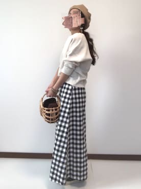 nanさん（レディース・155cm）の春コーディネート