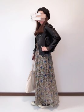 「GOOD ROCK SPEED（グッドロックスピード）のアイテム（バッグ）」を使った、nanさん（レディース・155cm）の春コーディネート