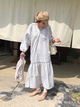 「KIIRA（キーラ）のアイテム」を使った、nanさん（レディース・155cm）の春コーディネート