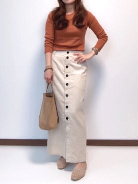 nanさん（レディース・155cm）の春コーディネート