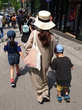 「JOURNAL STANDARD LUXE（ジャーナルスタンダード　ラックス）のアイテム（ワンピース/ドレス）」を使った、nanさん（レディース・155cm）の春コーディネート