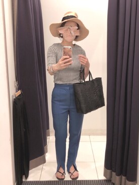 nanさん（レディース・155cm）の夏コーディネート