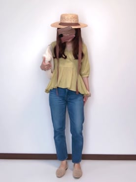 nanさん（レディース・155cm）の夏コーディネート