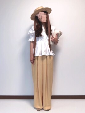 nanさん（レディース・155cm）の夏コーディネート