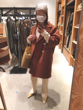 「babaco（ババコ）のアイテム」を使った、nanさん（レディース・155cm）の秋コーディネート