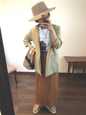 nanさん(レディース・155cm)の春コーディネート