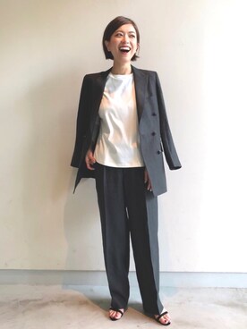 「VERMEIL par iena」｜「アイテム（アクセサリー）」を使った、yukihoさん（レディース・162cm）の春コーディネート