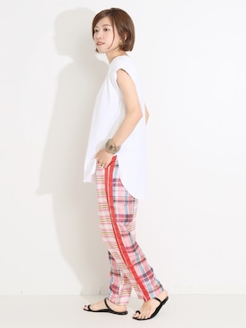 「VERMEIL par iena」｜「アイテム（アクセサリー）」を使った、yukihoさん（レディース・162cm）の春コーディネート