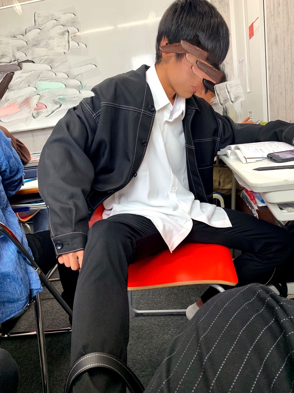 「おしゃれ男子」｜「YARD PLUSのアイテム（シャツ/ブラウス、ホワイト系）」を使った、腹痛さん（メンズ・175cm）の夏コーディネートの1枚目の写真
