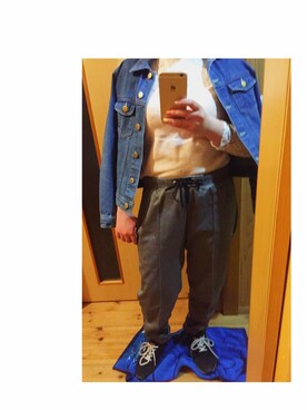 「BODY WILD（ボディーワイルド）のアイテム（パンツ）」を使った、Aさん（レディース・162cm）の春コーディネート