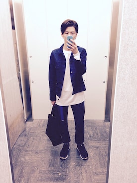 タッキーさん(メンズ・175cm)の春コーディネート