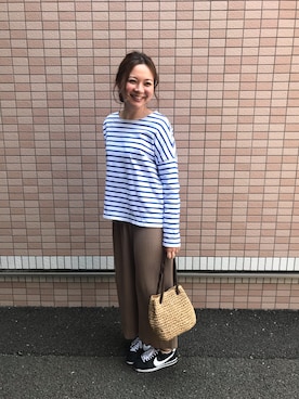 かおちゃんさん（レディース・163cm）の夏コーディネート