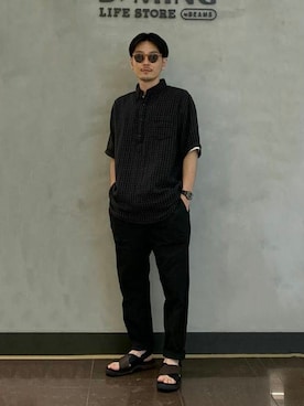 B:MING by BEAMS MENさん（メンズ・168cm）の夏コーディネート