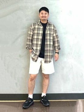 「UGG（アグ）のアイテム」を使った、B:MING by BEAMS MENさん（メンズ・168cm）の夏コーディネート