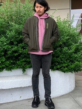 「UGG（アグ）のアイテム」を使った、B:MING by BEAMS MENさん（メンズ・176cm）の秋コーディネート