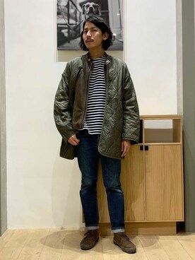 「キルトジャケット」｜「アイテム（ジャケット/アウター）」を使った、B:MING by BEAMS MENさん（メンズ・176cm）の秋コーディネート