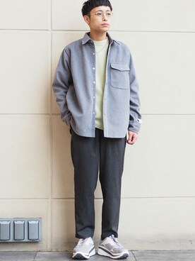 「UGG（アグ）のアイテム」を使った、B:MING by BEAMS MENさん（メンズ・172cm）の秋コーディネート