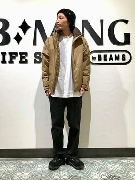 「UGG（アグ）のアイテム」を使った、B:MING by BEAMS MENさん（メンズ・175cm）の秋コーディネート