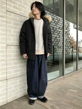 B:MING by BEAMS MENさん（メンズ・175cm）の冬コーディネート