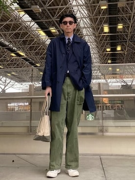 「B:MING by BEAMS（ビーミングバイビームス）のアイテム（スーツジャケット）」を使った、B:MING by BEAMS MENさん（メンズ・183cm）の春コーディネート