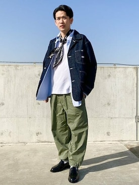 LEE × B:MING by BEAMS / 別注 メモリアル カバーオール ジャケットを