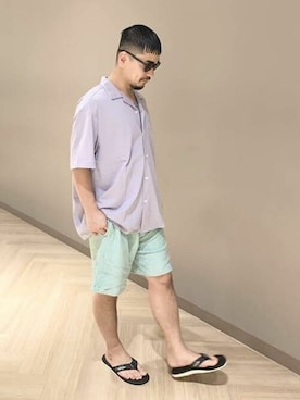 B:MING by BEAMS MENさん（メンズ・167cm）の夏コーディネート