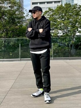 「Gramicci（グラミチ）のアイテム（トップス）」を使った、B:MING by BEAMS MENさん（メンズ・173cm）の夏コーディネート