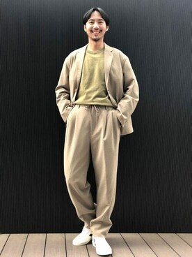 B:MING by BEAMS / NOMAD ドットエア ダブルフェイス パンツ 