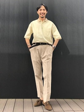 B:MING by BEAMS MENさん（メンズ・176cm）の夏コーディネート