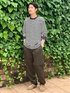 「Coming soon…」｜「アイテム（スウェット）」を使った、B:MING by BEAMS MENさん（メンズ・172cm）の夏コーディネート