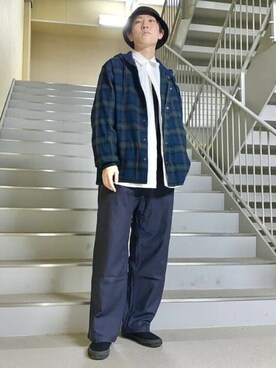 「BMINGLIFESTOREbyBEAMS」｜B:MING by BEAMS MENさん（メンズ・180cm）の冬コーディネート