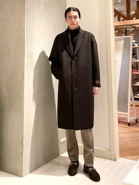 「BMINGLIFESTOREbyBEAMS」｜B:MING by BEAMS MENさん（メンズ・180cm）の冬コーディネート