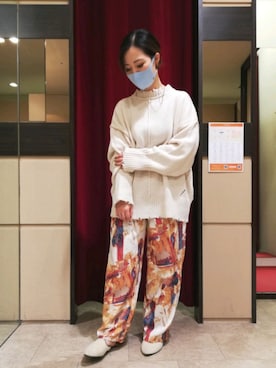 「店頭コーデ」｜AKIさん（レディース・160cm）の秋コーディネート