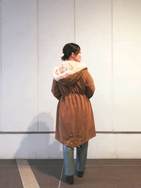 「prose verse（プロズヴェール）のアイテム（その他アウター）」を使った、AKIさん（レディース・160cm）の秋コーディネート
