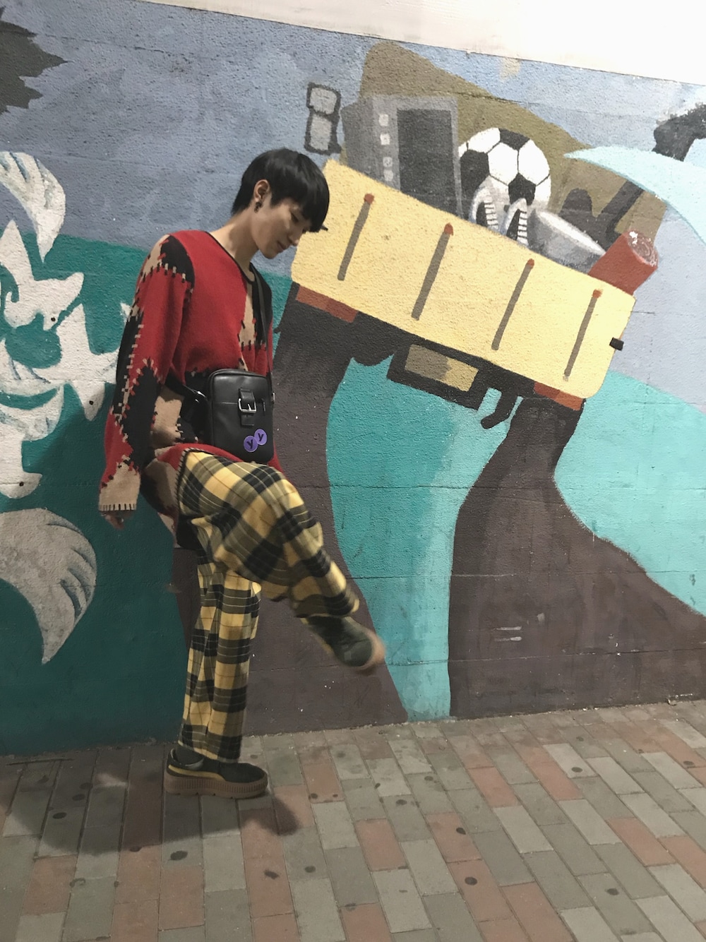 niko and（ニコアンド）の「ギャザーワイドパンツ（その他